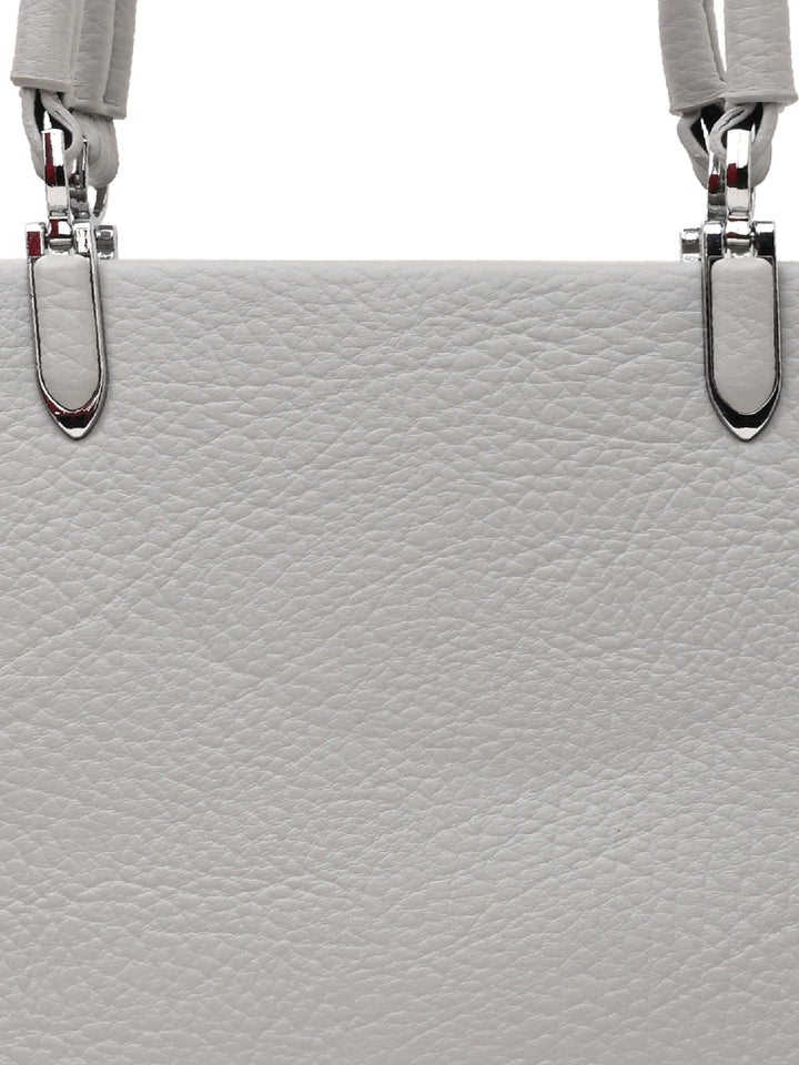 Rocia By Regal Grey Women Classic Solid Handbag