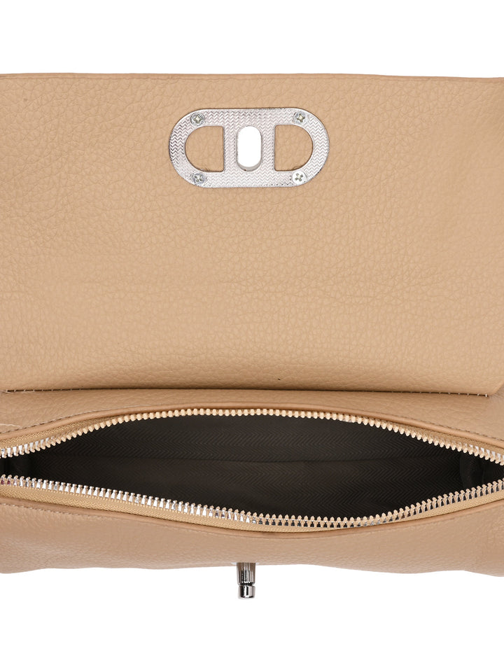 Rocia By Regal Beige Women Cute Shoulder Bag