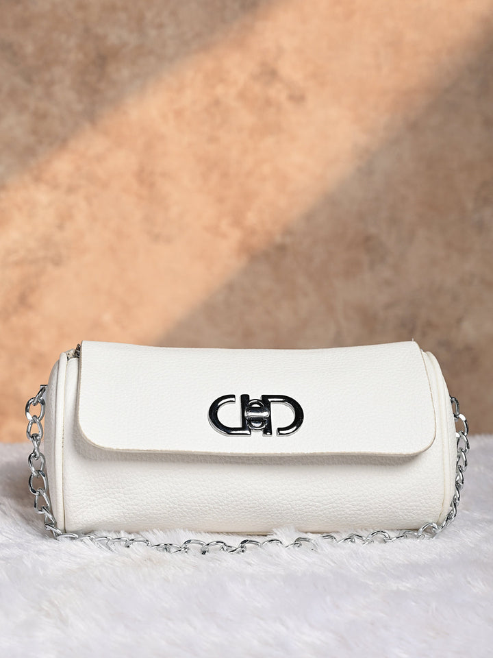 Rocia By Regal White Women Cute Shoulder Bag