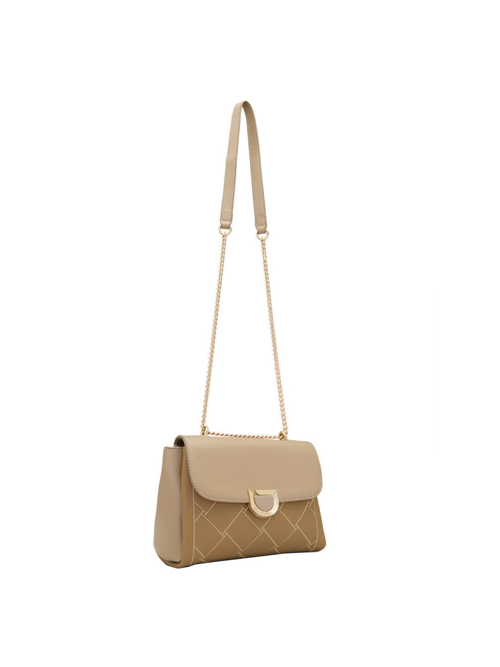 Rocia By Regal Beige Women Casual Sling Bag