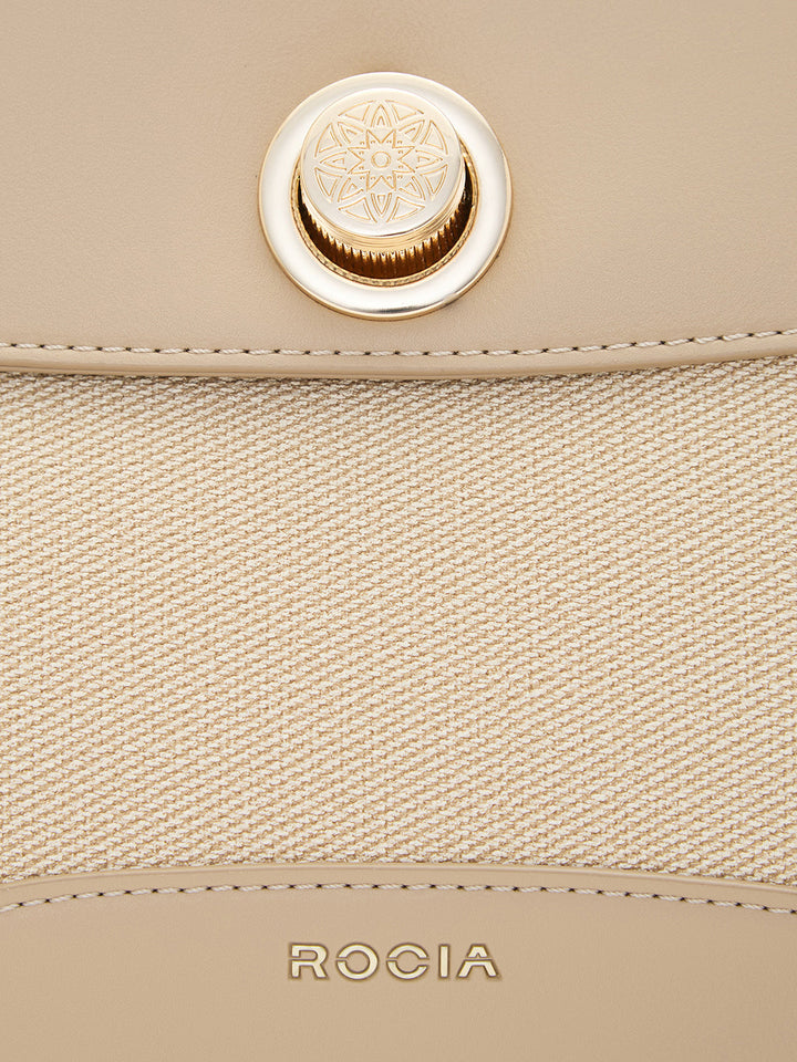 Rocia By Regal Beige Women Smart Casual Bag