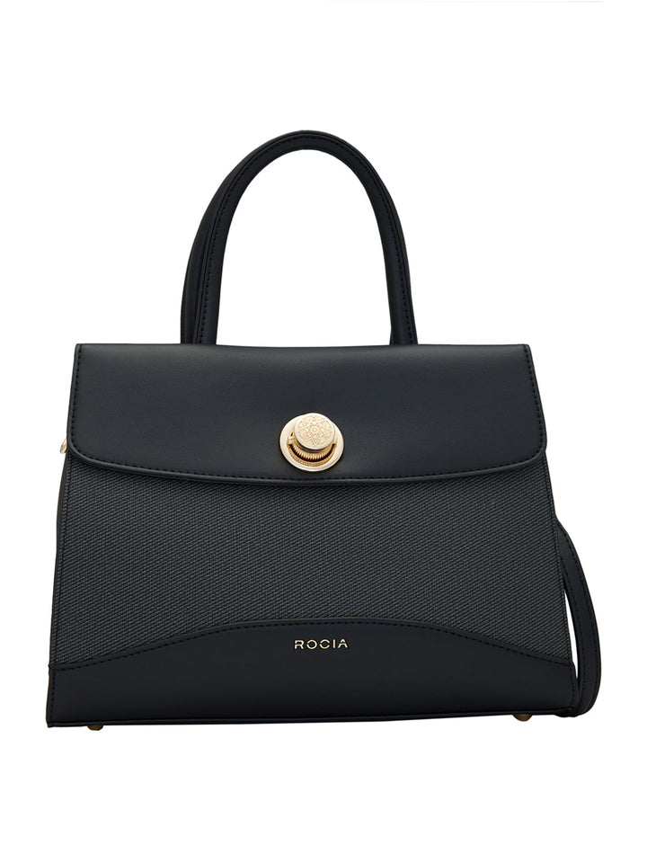 Rocia By Regal Black Women Smart Casual Bag