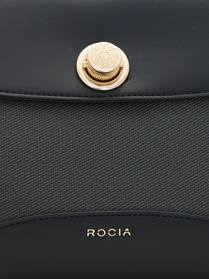 Rocia By Regal Black Women Smart Casual Bag