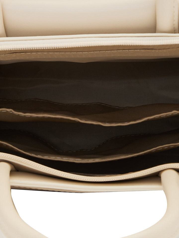 Rocia By Regal Cream Women Smart Casual Bag