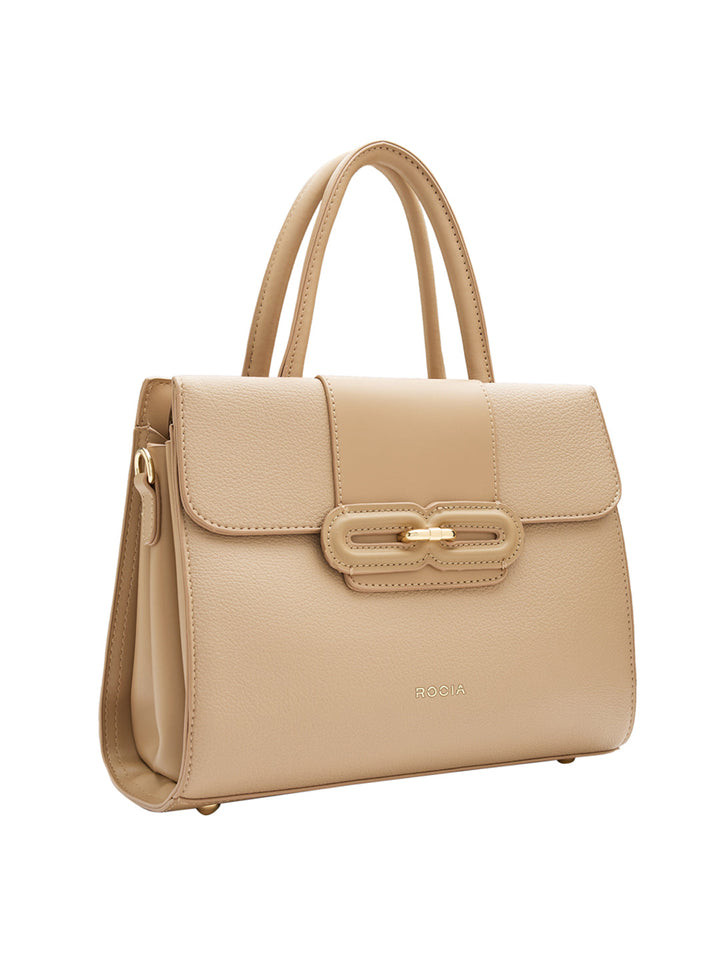Rocia By Regal Beige Women Smart Day Bag