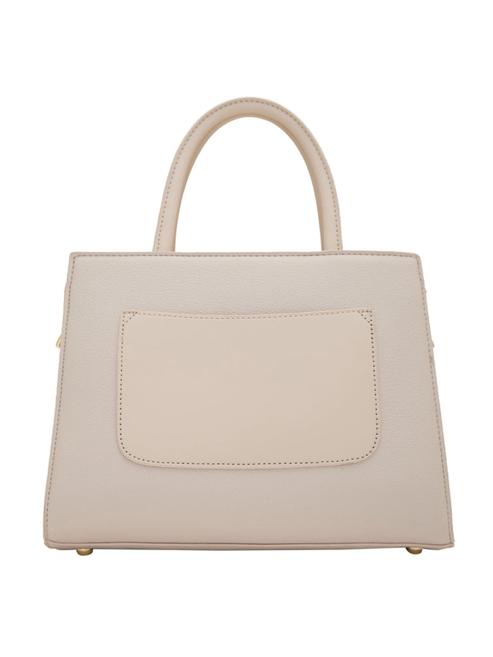 Rocia By Regal Cream Women Smart Day Bag