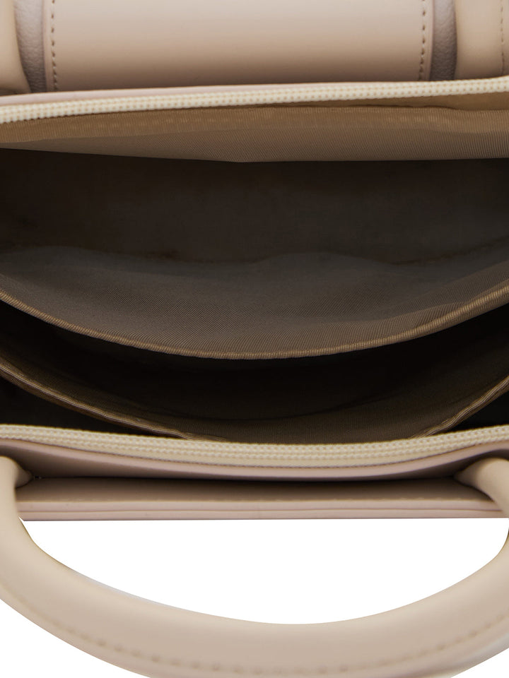 Rocia By Regal Cream Women Smart Day Bag