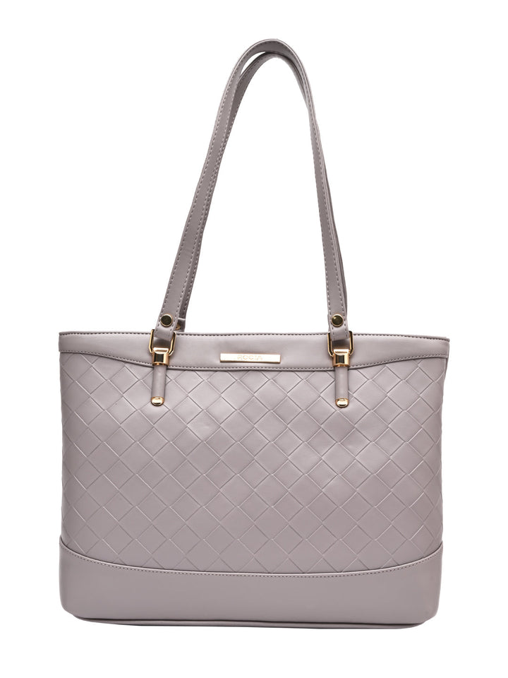 Rocia By Regal Lilac Women Big Woven Shoulder Bag