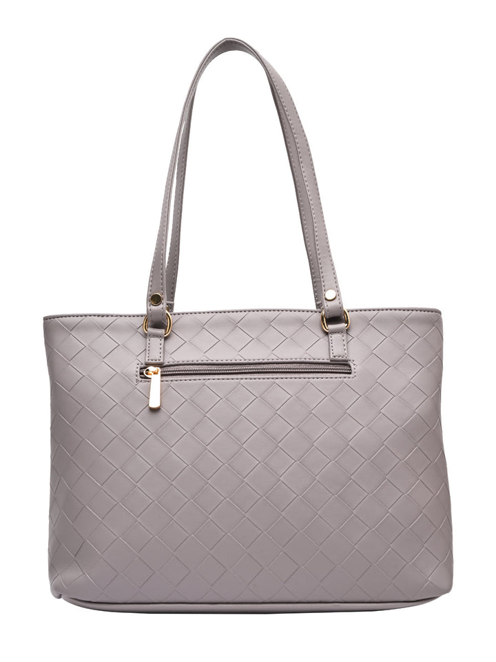 Rocia By Regal Lilac Women Big Woven Shoulder Bag