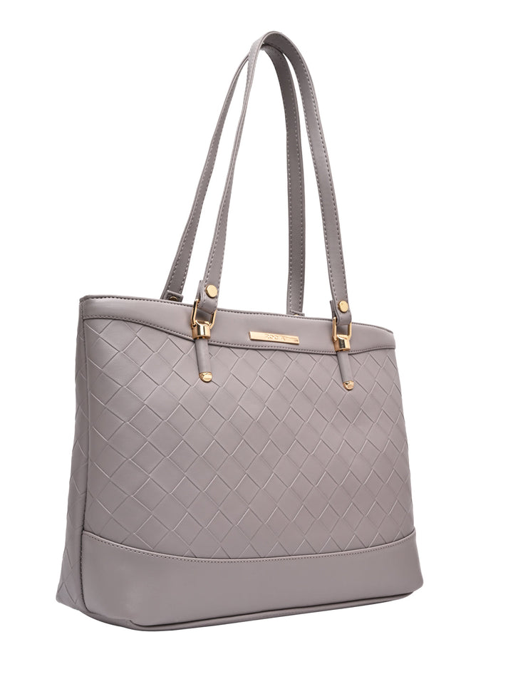 Rocia By Regal Lilac Women Big Woven Shoulder Bag