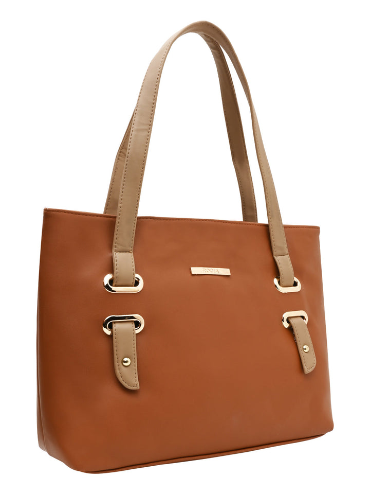Rocia By Regal Tan Women Solid Casual Bag