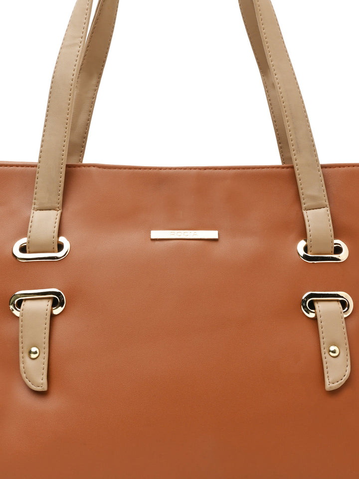 Rocia By Regal Tan Women Solid Casual Bag