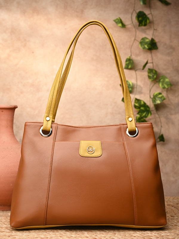 Rocia By Regal Tan Women Casual Daily Bag