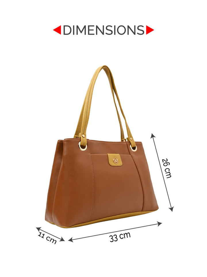 Rocia By Regal Tan Women Casual Daily Bag