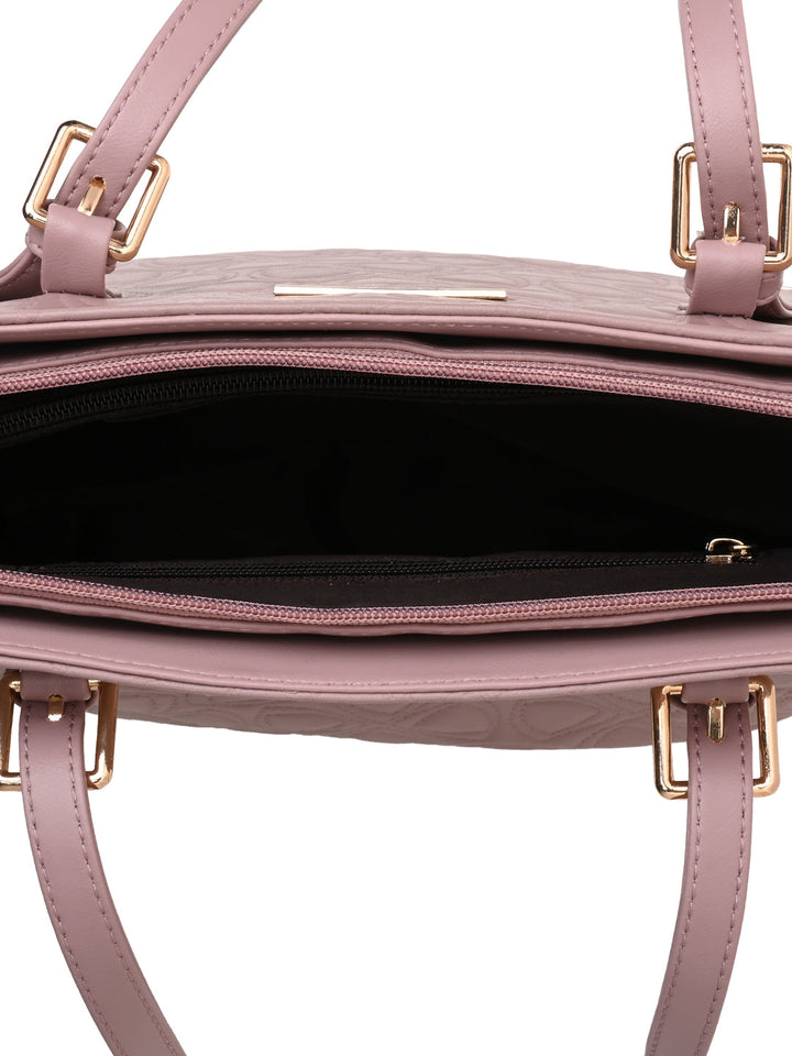 Rocia By Regal Nude Women Textured Tote Bag