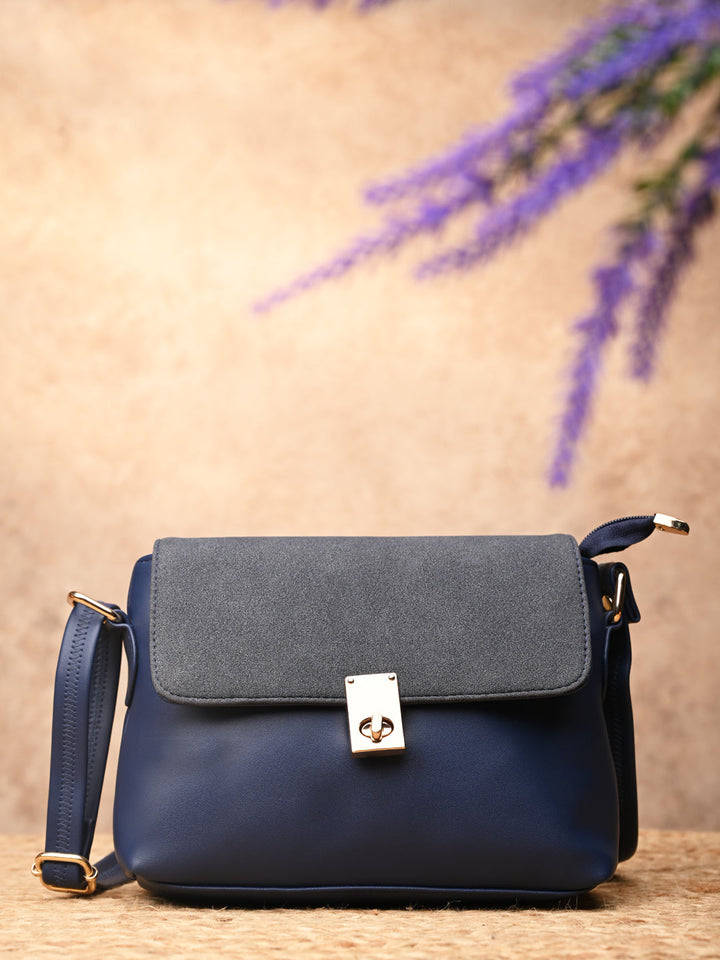 Rocia By Regal Navy Women Solid Crossbody