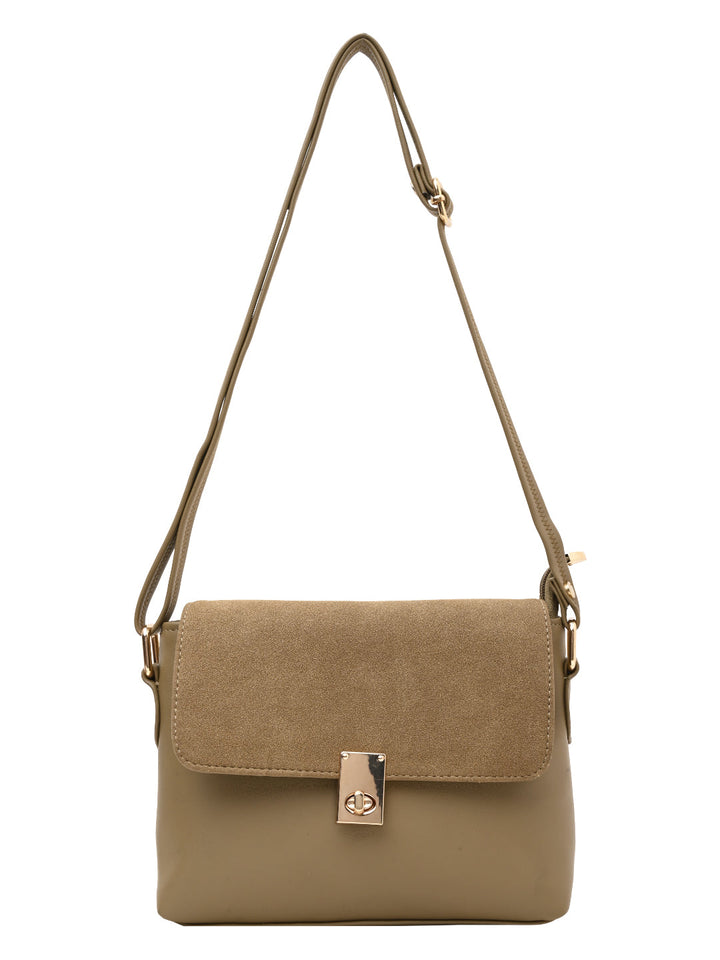 Rocia By Regal Olive Women Solid Crossbody