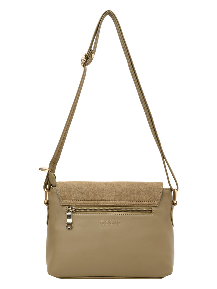 Rocia By Regal Olive Women Solid Crossbody
