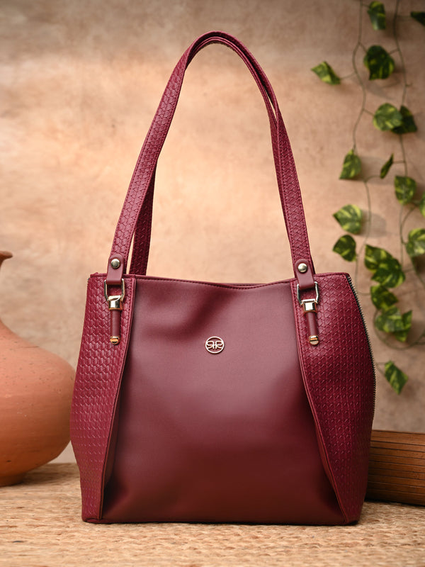 Rocia By Regal Maroon Women Classic Work Bag