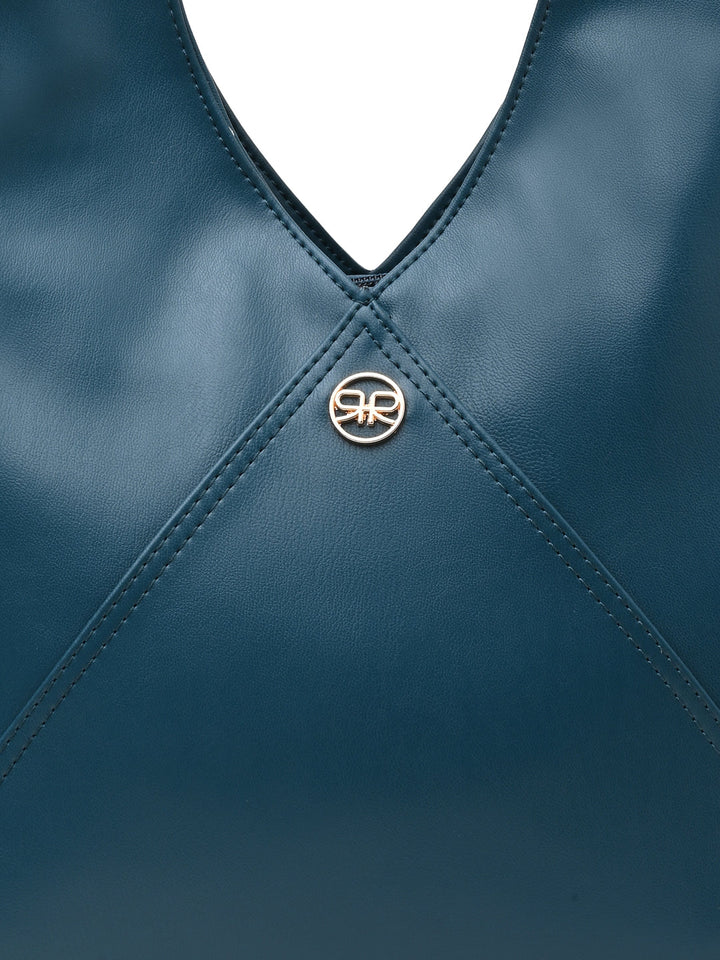 Rocia By Regal Blue Women Soild Daily Bag