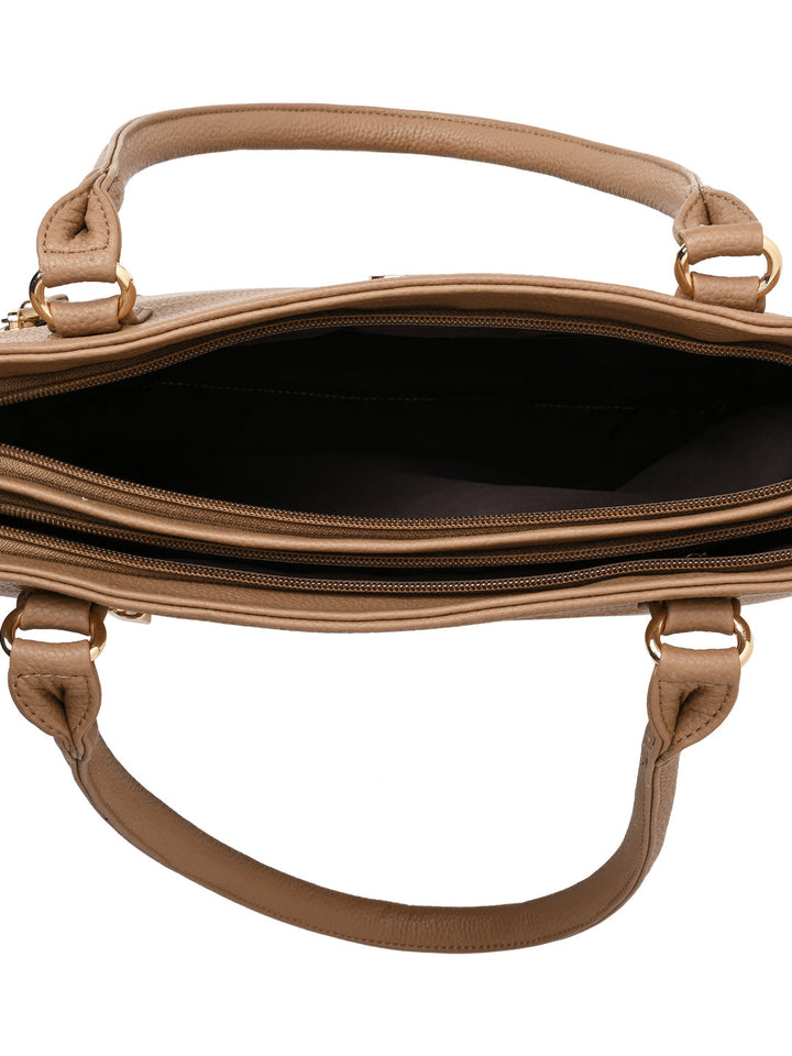 Rocia By Regal Beige Women Casual Dailywear Bag