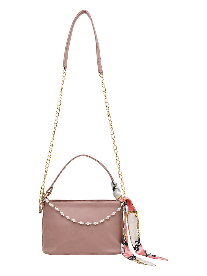 Rocia By Regal Pink Women Small Printed Handle Bag