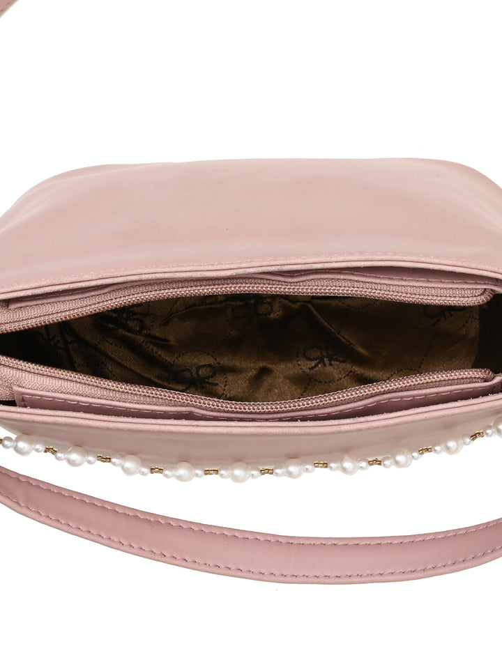 Rocia By Regal Pink Women Small Printed Handle Bag