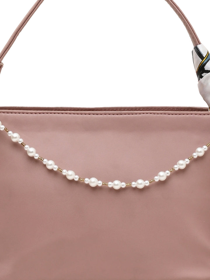 Rocia By Regal Pink Women Small Printed Handle Bag