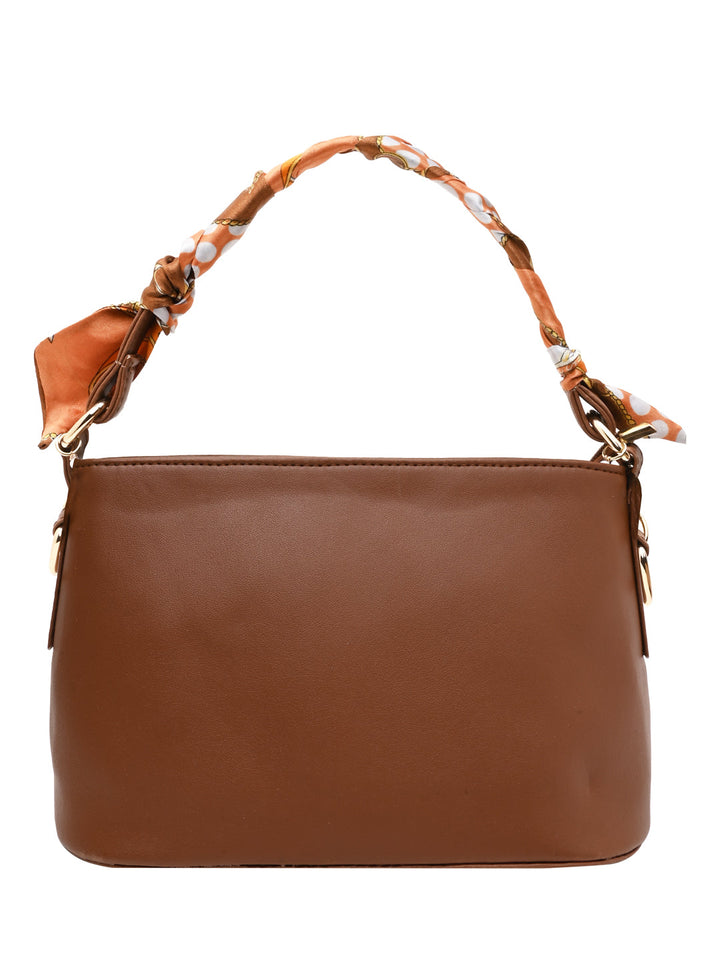 Rocia By Regal Tan Women Small Printed Handle Bag