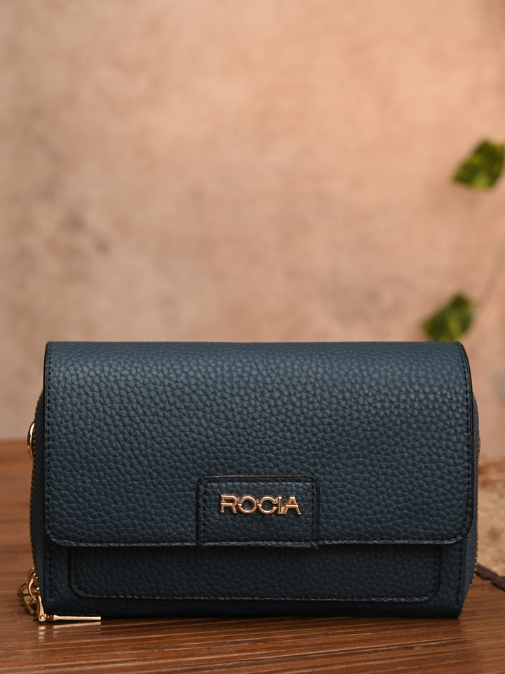 Rocia By Regal Blue Women Drymill Crossbody