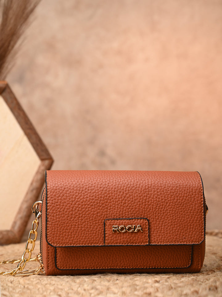 Rocia By Regal Tan Women Drymill Crossbody