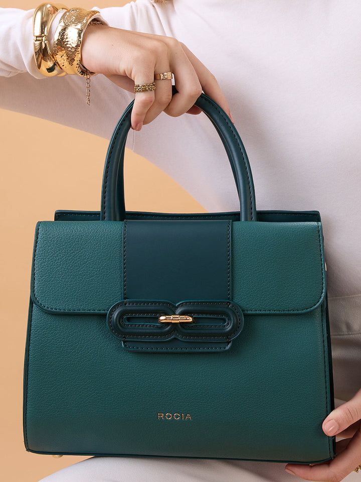 Rocia By Regal Green Women Smart Day Bag