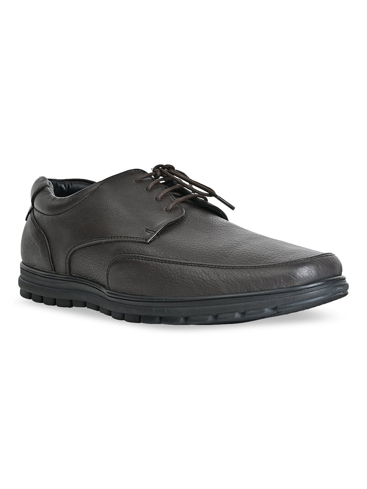 Regal Brown Men Casual Flexible Sole Shoes