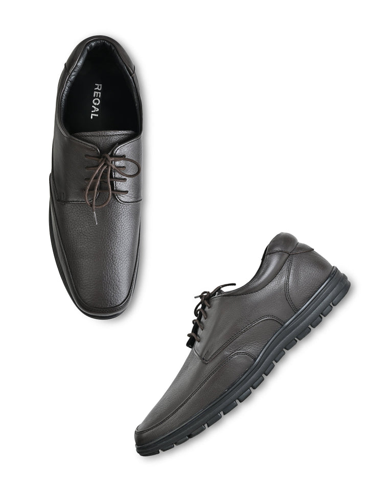 Regal Brown Men Casual Flexible Sole Shoes