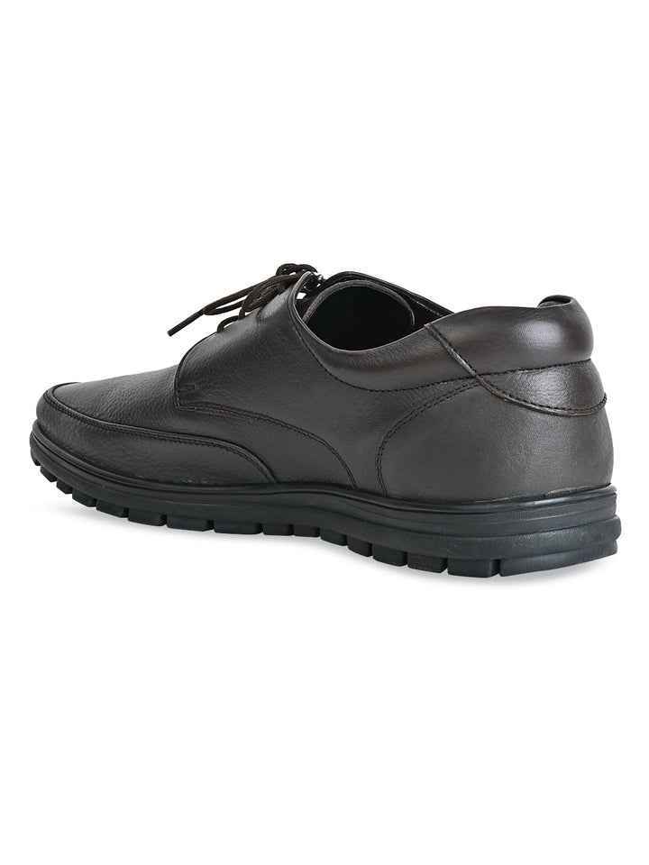 Regal Brown Men Casual Flexible Sole Shoes