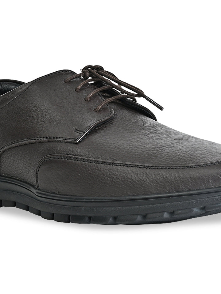 Regal Brown Men Casual Flexible Sole Shoes