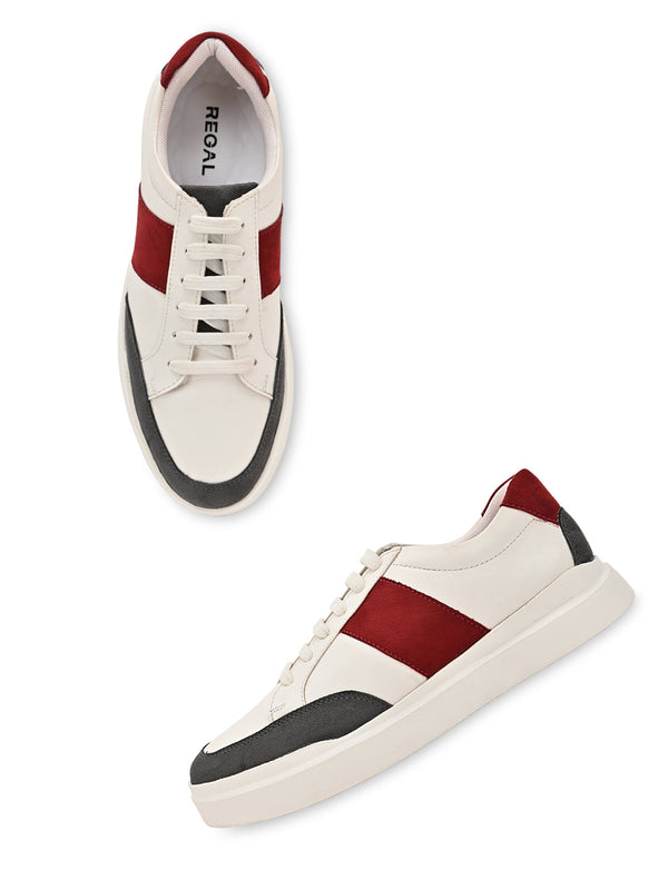 Regal Maroon Men Sneakers
