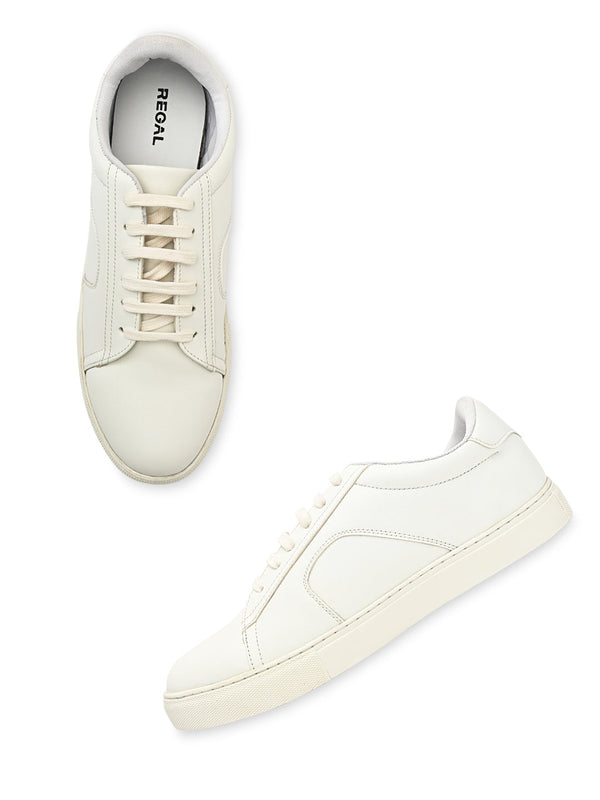 Regal White Men White Sneakers