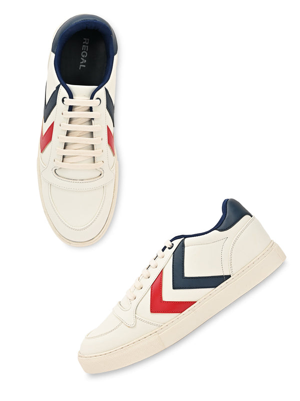 Regal White Men Sneakers
