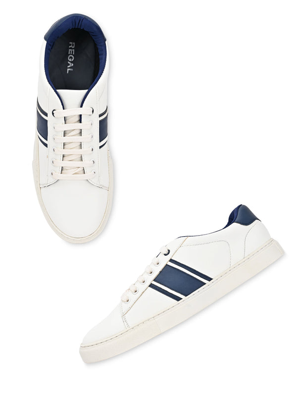 Regal White Men Sneakers