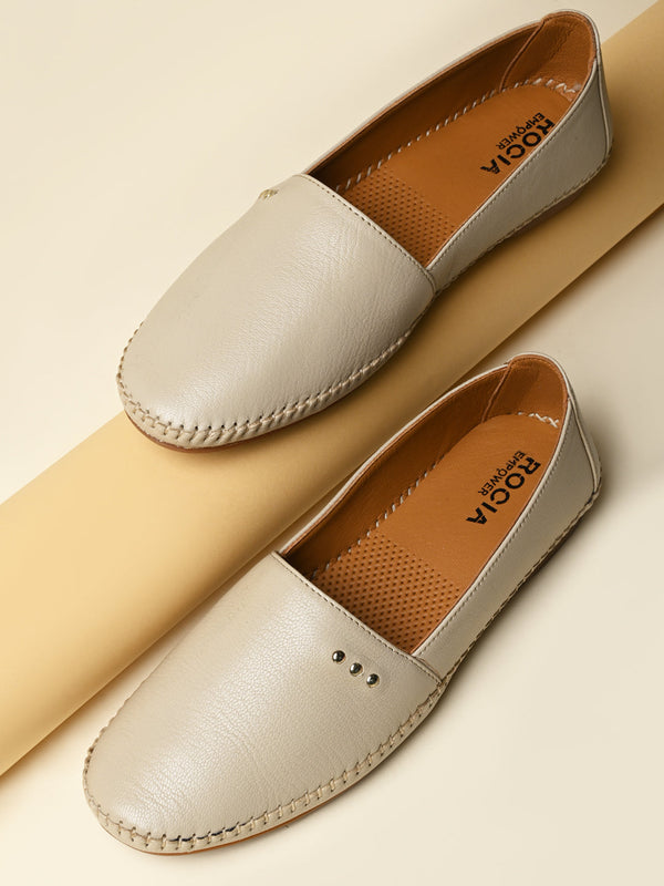 Empower By Rocia Beige Women Comfort Ballerinas