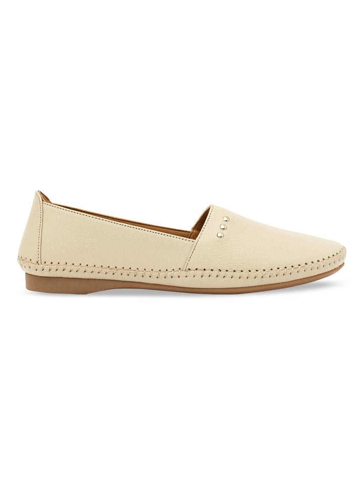 Empower By Rocia Beige Women Comfort Ballerinas
