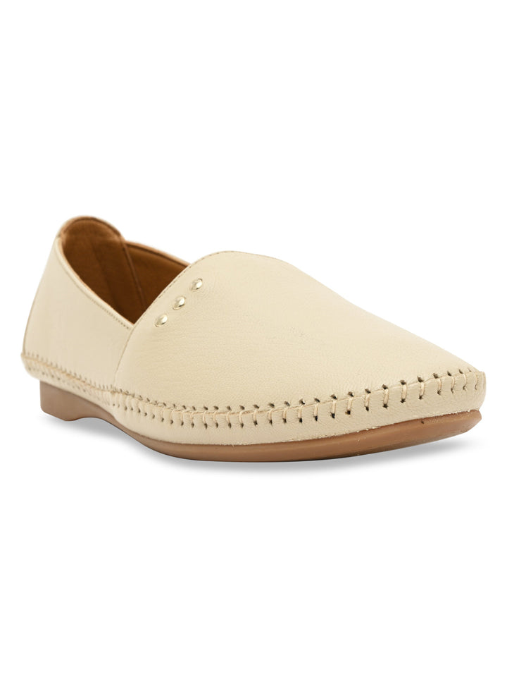 Empower By Rocia Beige Women Comfort Ballerinas