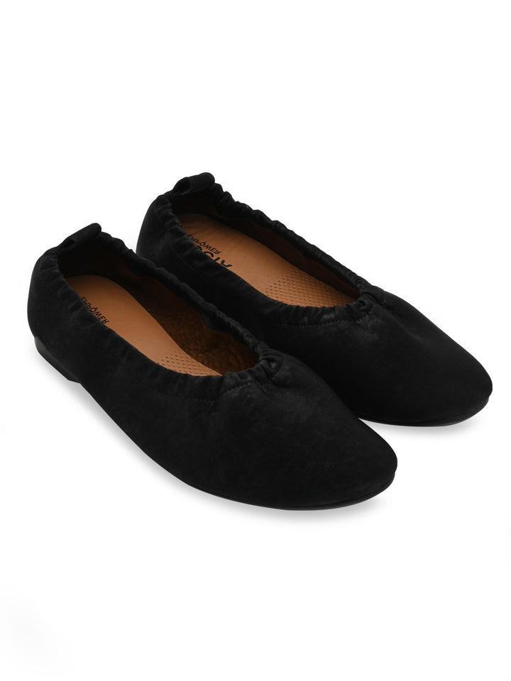 Empower By Rocia Black Women Elasticated Ballerinas