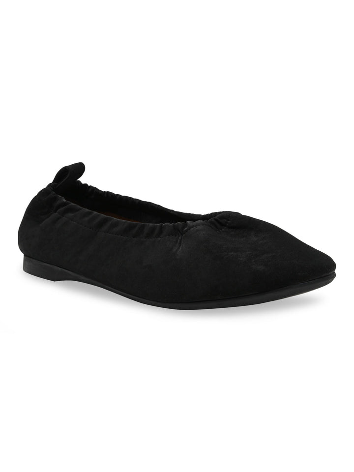 Empower By Rocia Black Women Elasticated Ballerinas