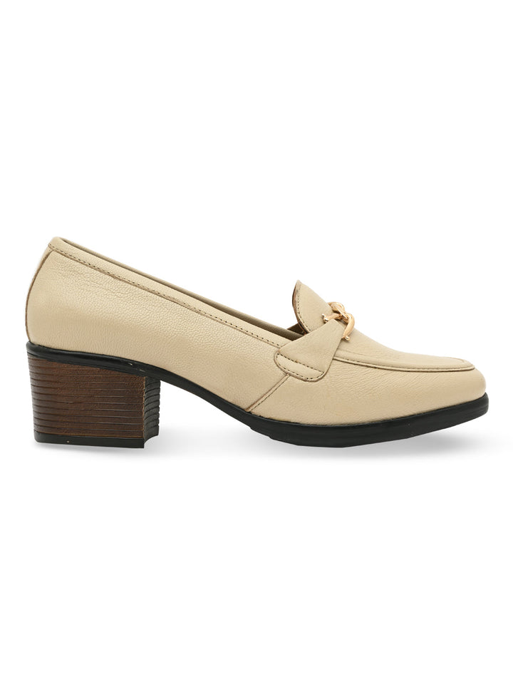 Empower By Rocia Beige Women Workwear Pumps