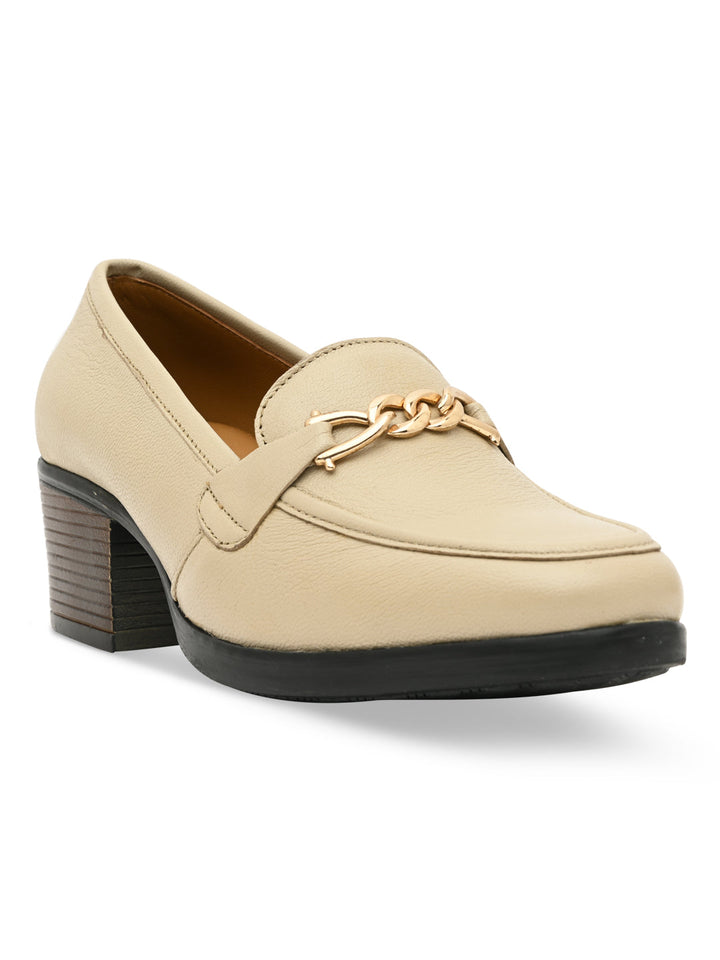 Empower By Rocia Beige Women Workwear Pumps