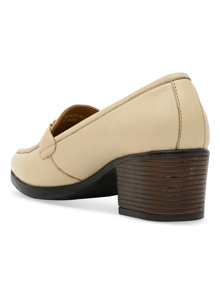 Empower By Rocia Beige Women Workwear Pumps