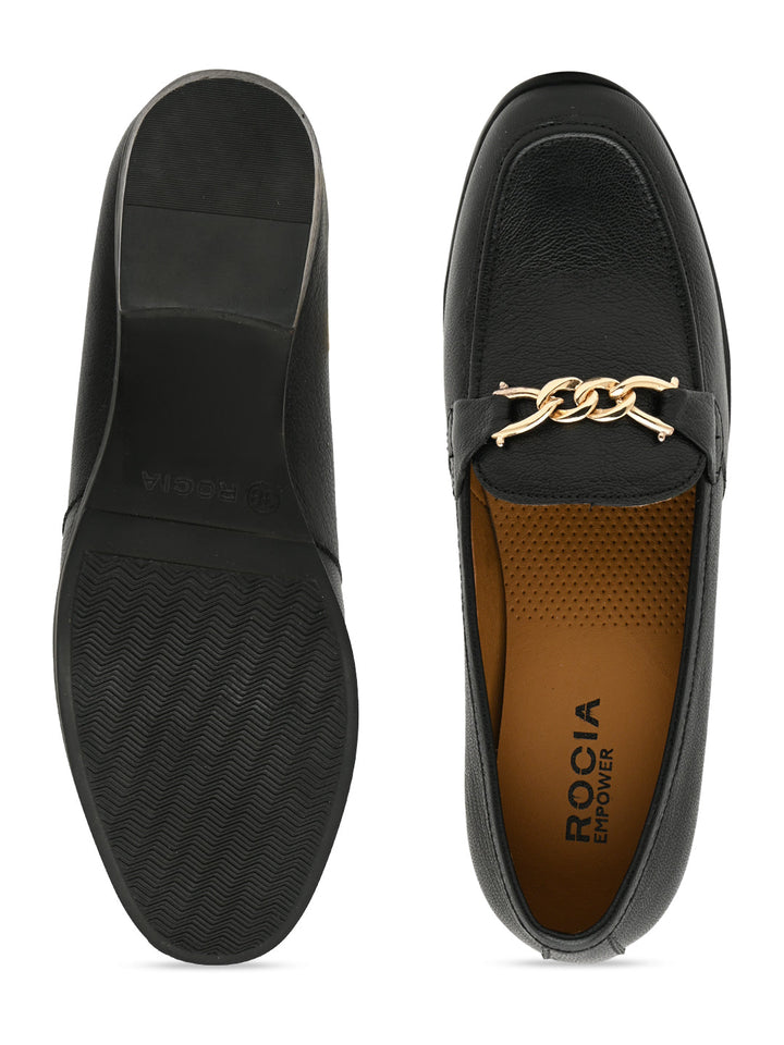 Empower By Rocia Black Women Workwear Pumps