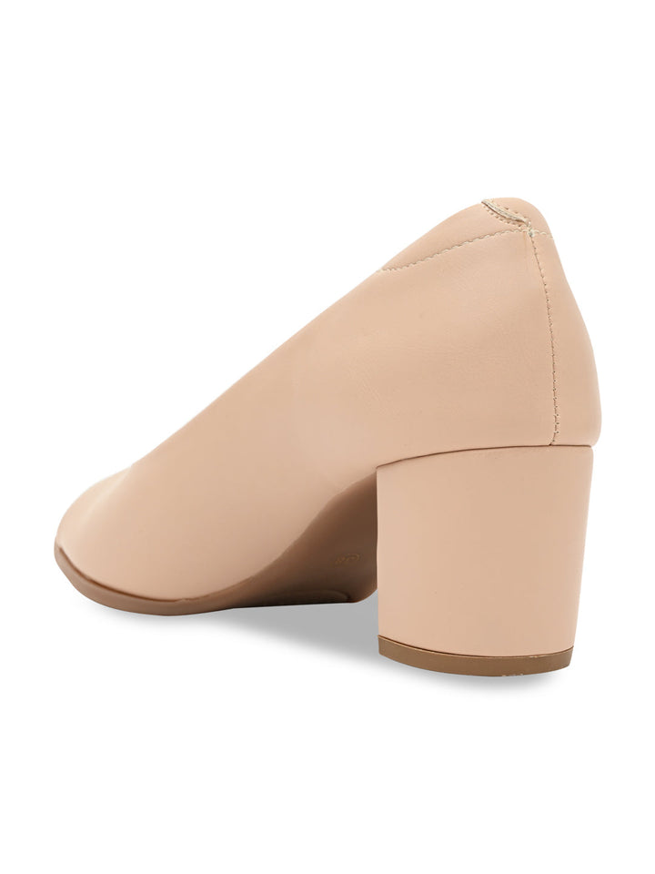 Empower By Rocia Beige Women Peep Toe Sandals